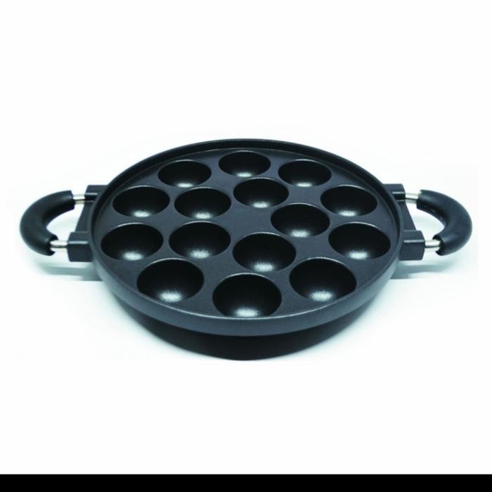 

Cetakan Kue 15 Lubang Cekung / Snack Maker / Takoyaki Pan Gratis Ongkir