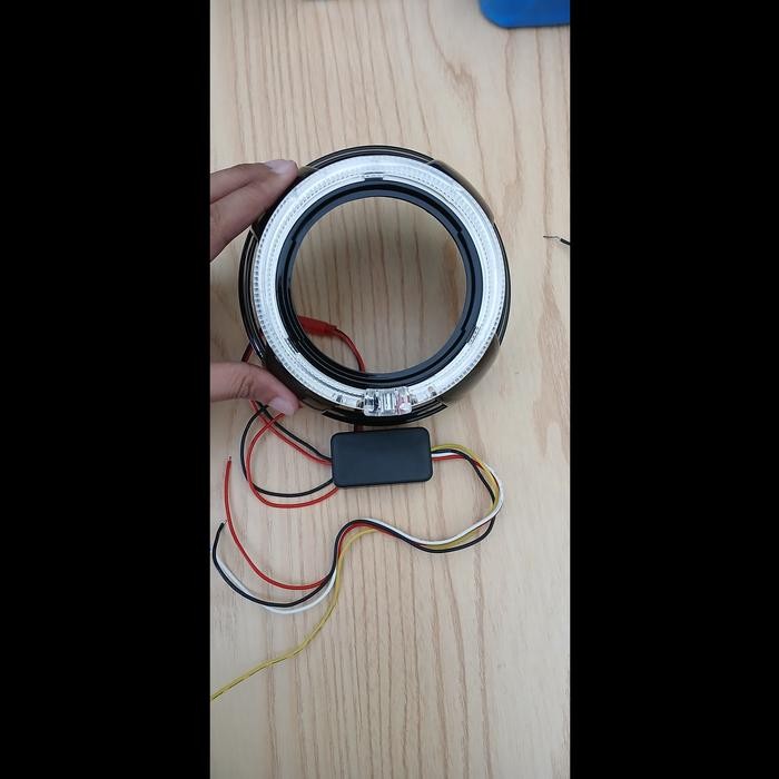 SHROUD BULAT SMS SH3030 HITAM CRYSTAL BMW OLD CLASIK PROJI 3 INCH SHROUD B1 SHROUD B2