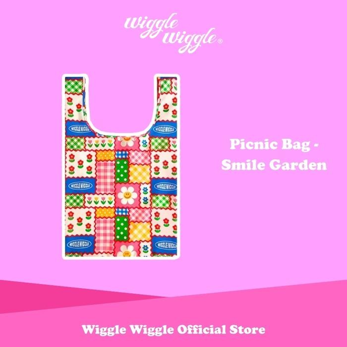 Wiggle Wiggle Picnic Bag Smile Gn Tas Belanja Seaguna