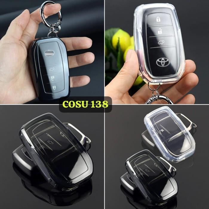 SARUNG KUNCI MOBIL KEYLESS REMOTE SMART KEY ALPHARD VELLFIRE