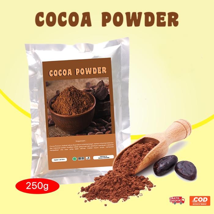 

COCOA POWDER PREMIUM / BUBUK COKLAT MURNI / COCOA POWDER 250g / BUBUK COKLAT 250G
