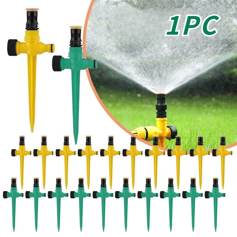1Pc Agricultural Irrigation Nozzle Lawn Automatic Irrigation Artifact Lawn Irrigation Automatic 360
