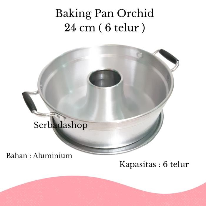 PANCI OVEN CETAKAN KUE BOLU/BAKING PAN 24CM