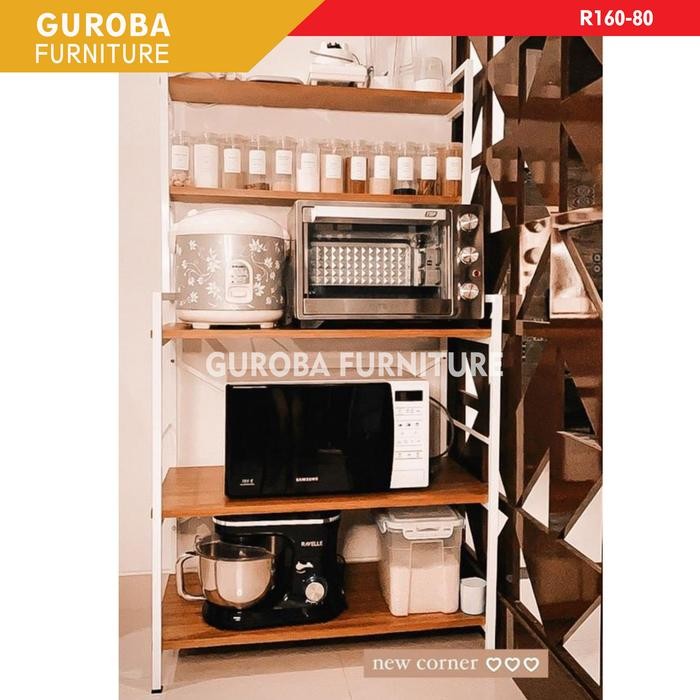 RAK MICROWAVE RAK DAPUR RAK MINIMALIS