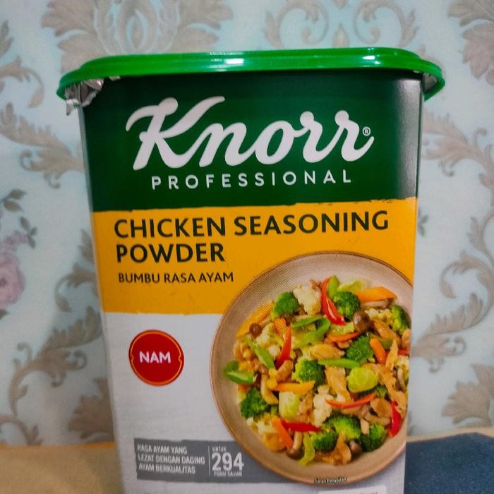 

Knorr Nam Chiken Seasoning Powder Tub 1Kg Bubuk - Expired November 2025 - Spices, Root