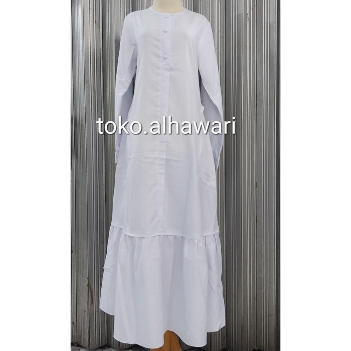 Gamis Rempel Gamis Toyobo Gamis Putih Polos Gamis Haji Dan Umroh
