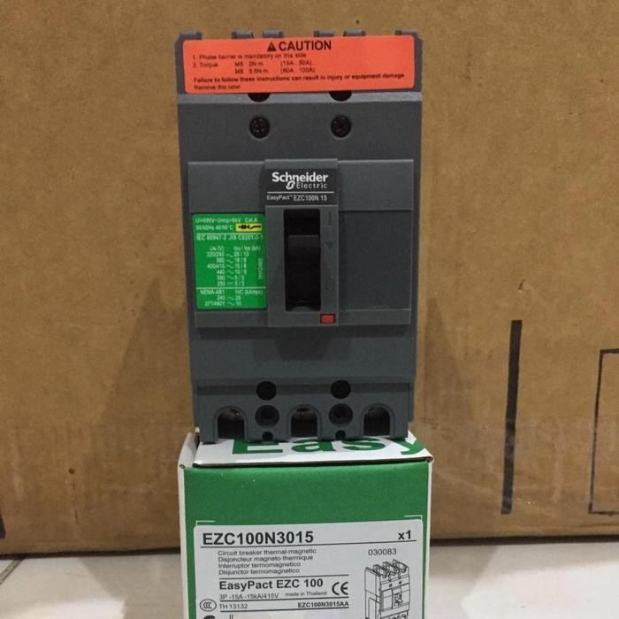 Mccb Ezc100N 50A 3P Schneider