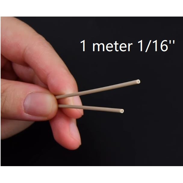 1 meter 1/16'' Liquid phase peek tubing outside diameter 1/16 inch OD PEEK Capillary tube HPLC