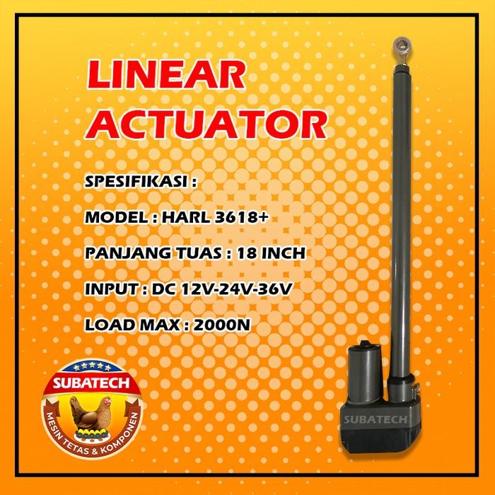 Aktuator Linear Hidrolik untuk Pemutar Mesin Tetas Telur Kualitas Premium