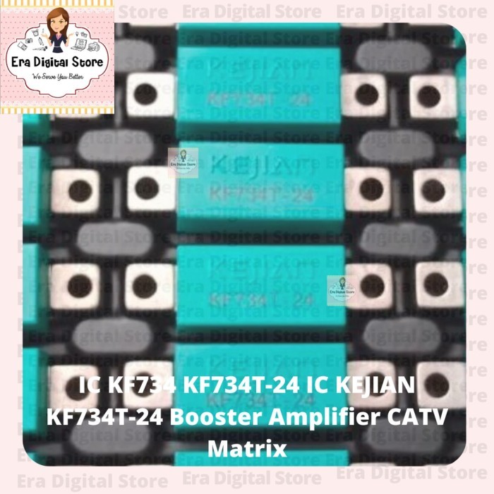 (Expert) IC KF734 KF734T-24 IC KEJIAN KF734T-24 Booster Amplifier CATV