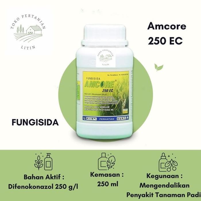 Amcore 250 EC - 250 ml ( Fungisida ) Pengendali Penyakit Tanaman Padi Kode 291