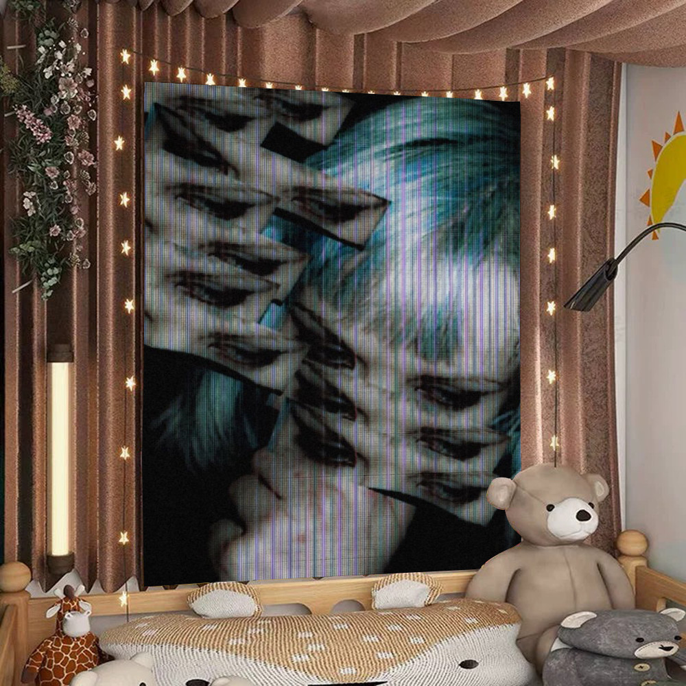 Band C-Crystal Castles Diy Wall Tapestry For Living Room Home Dorm Decor Wall Art Decor