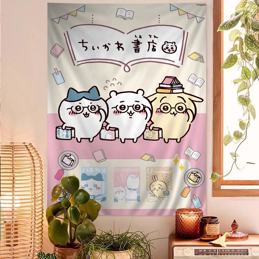 Kawaii Anime Tapestries Lucky Star Izumi Konata Japanese Home Decor Wall Hanging Carpets Bedroom