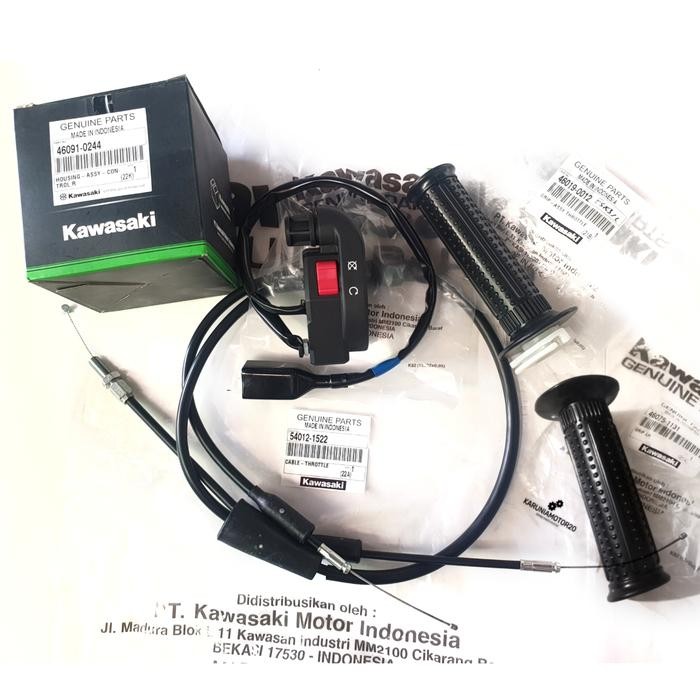 Gas Spontan Set Ninja R/RR/SS pnp RX King Original Kawasaki