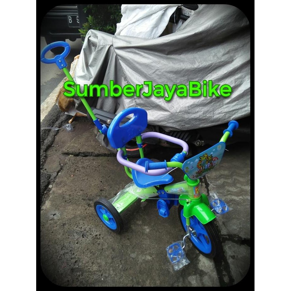 Sepeda Anak Roda 3 Dorongan + Jagaan