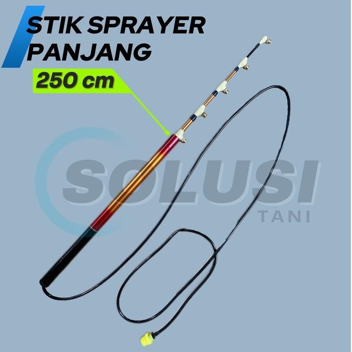Stik Sprayer Panjang 250 cm - Alat Penyemrotan Hama Pertanian Stik Tangki Sprayer Elektrik Fiber