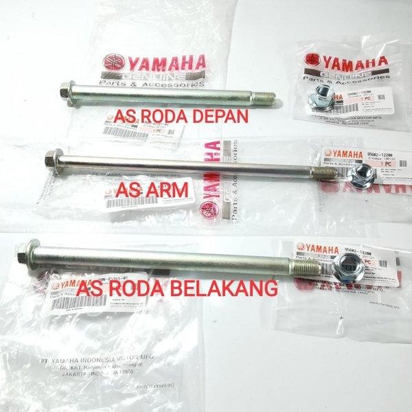 AS RODA RX KING DEPAN BELAKANG DAN AS ARM SET ORI ORIGINAL YGP