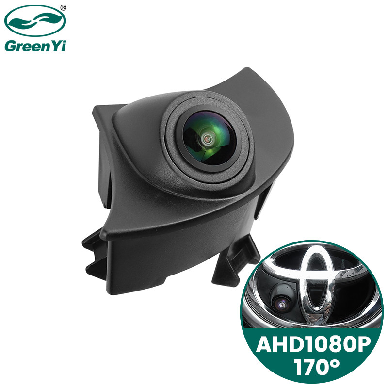 GreenYi AHD Car Front View Camera For Toyota FJ Land Cruiser Avensis