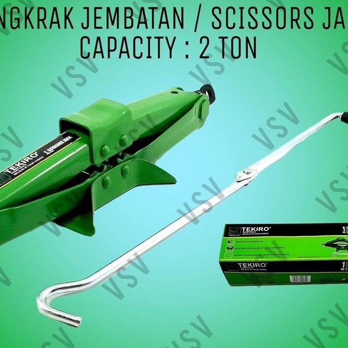 TEKIRO Dongkrak Jembatan 2Ton dongkrak jembatan tekiro