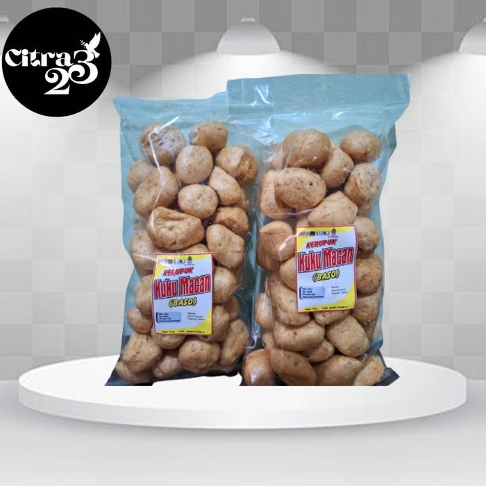

New Kerupuk Baso Bangka Ikan Tenggiri Purnama - Lezat dan Renyah!!