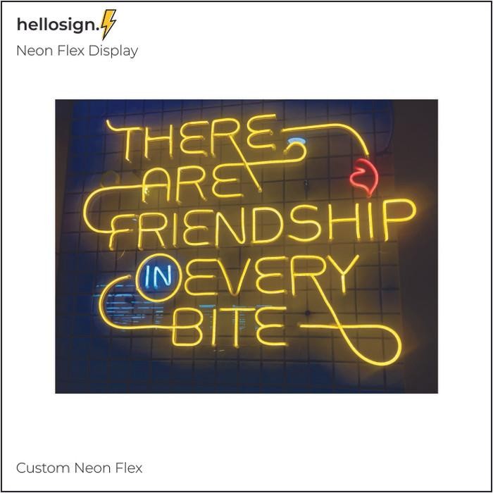 [Expert] Custom LED Neon Sign/Neon Flex Neon Flex Akrilik Sign LED Warna