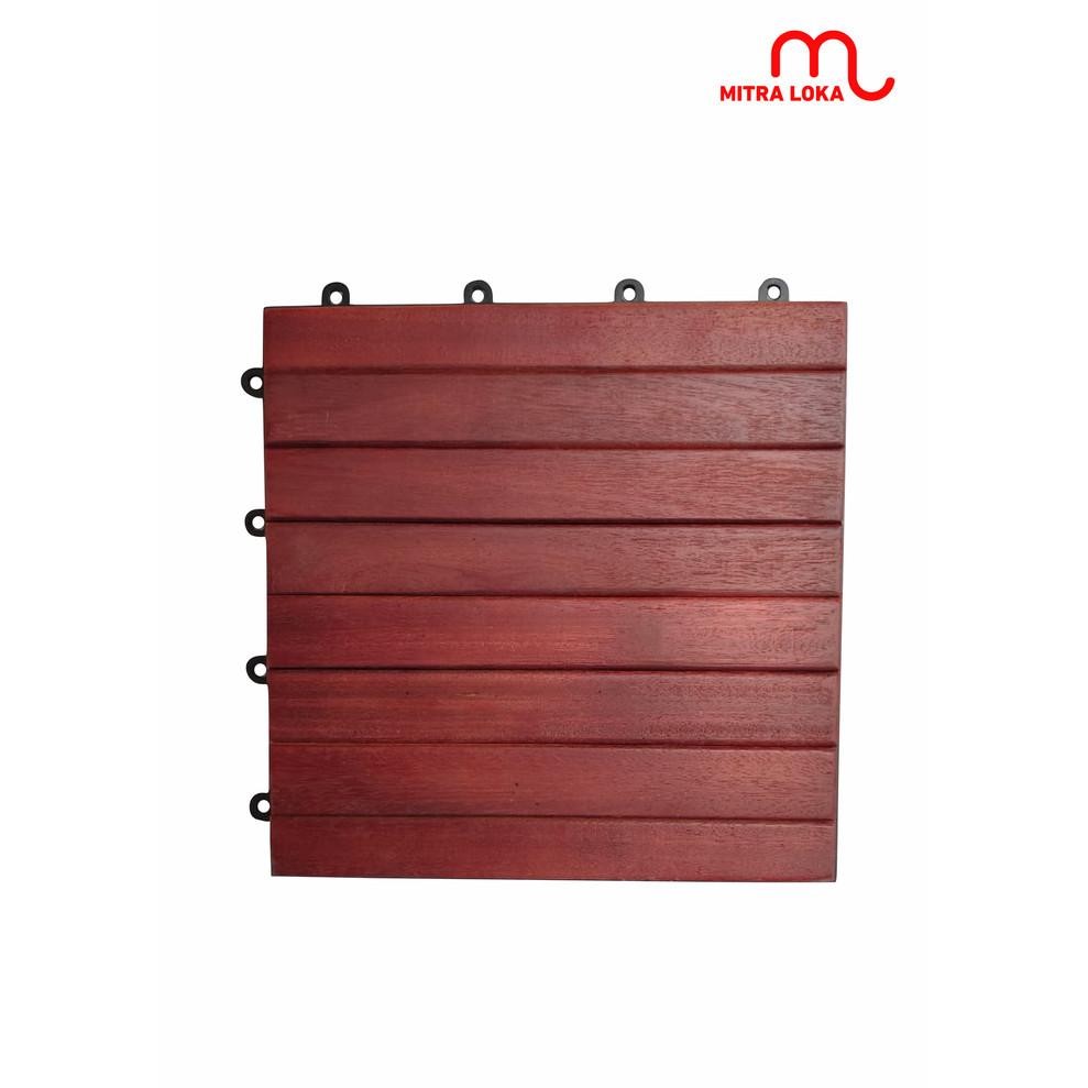 [Expert] Mitra Loka Lantai Ubin Kayu Furnish Anti Rayap Outdoor Indoor Teras