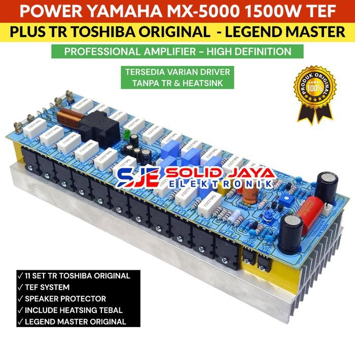 Kit Power Yamaha Mx5000 1500W Mono Tr Toshiba 2Sa1943 2Sc5200 Asli Mx 5000 Mx-5000 Transistor Final