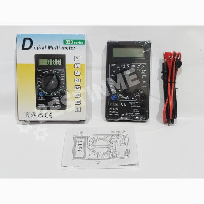Multimeter Multi Tester Multitester Digital Dt830B Dt 830 B