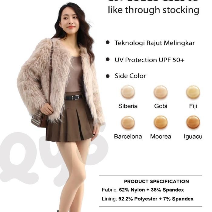 Mijing Japan Socks Yesstyle Mijua Stocking Kulit Jepang Seperti Kulit