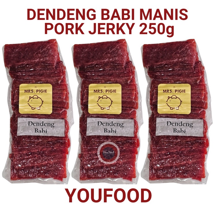 

DENDENG BABI BALI / PORK JERKY BAKKWA 250GR. KODE 394