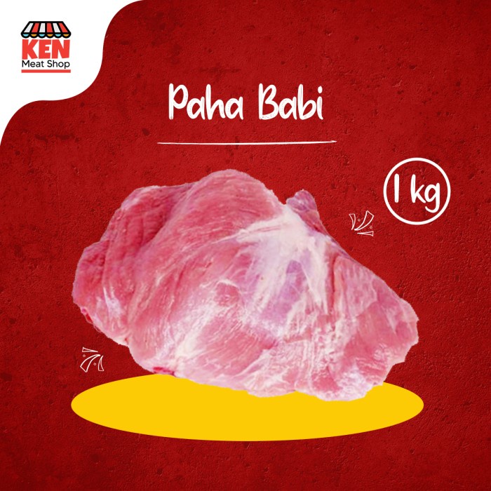 

PAHA BABI 1KG KODE 491