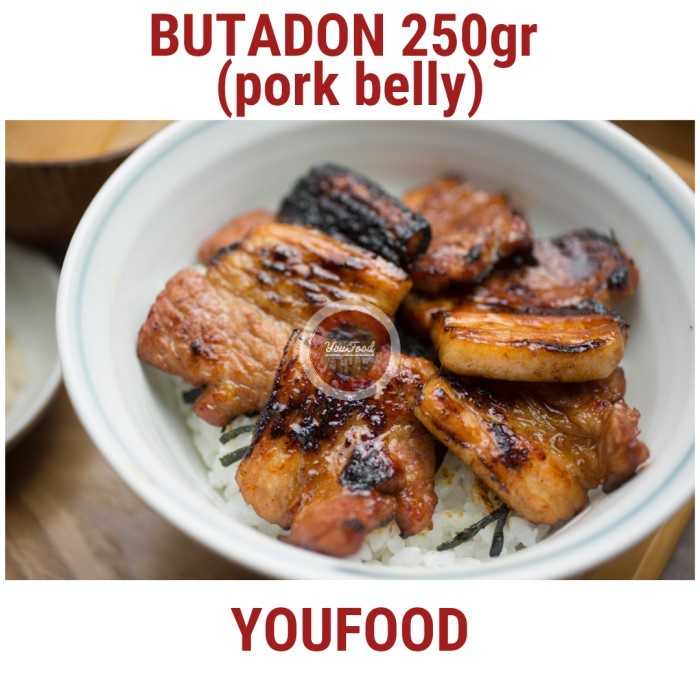 

BUTADON JAPANESE PORK SLICE - DAGING BABI MANIS BUTADON 250GR KODE 449