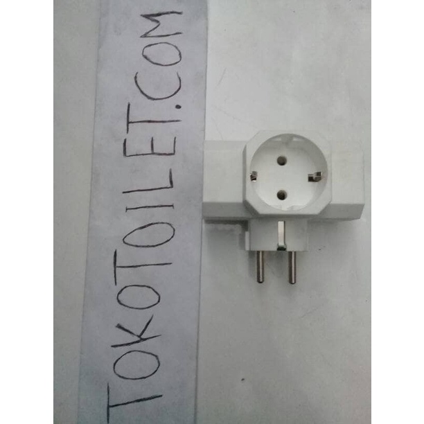 TERMURAH STEKER T ARDE BROCO COLOKAN LISTRIK 3 LUBANG