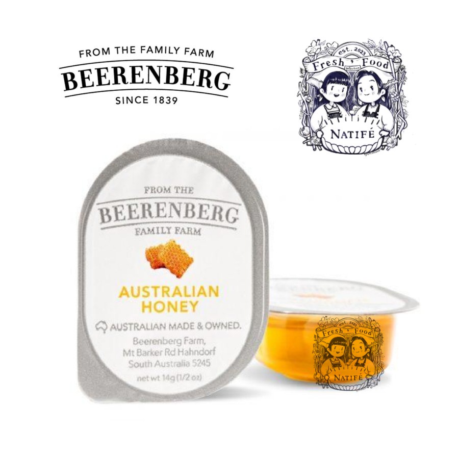

BEERENBERG MADU AUSTRALIA Honey Spread | Single Pack Portion 14 gram