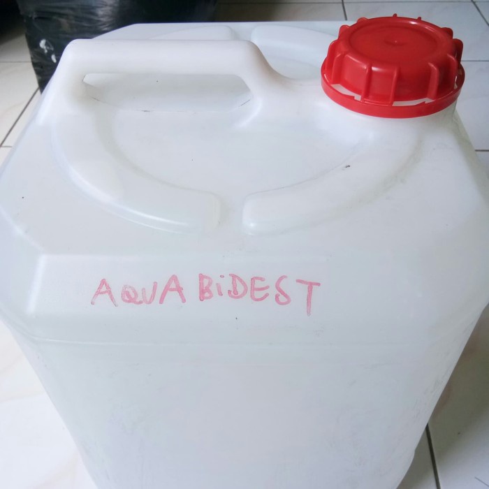 AQUABIDEST 20 LITER