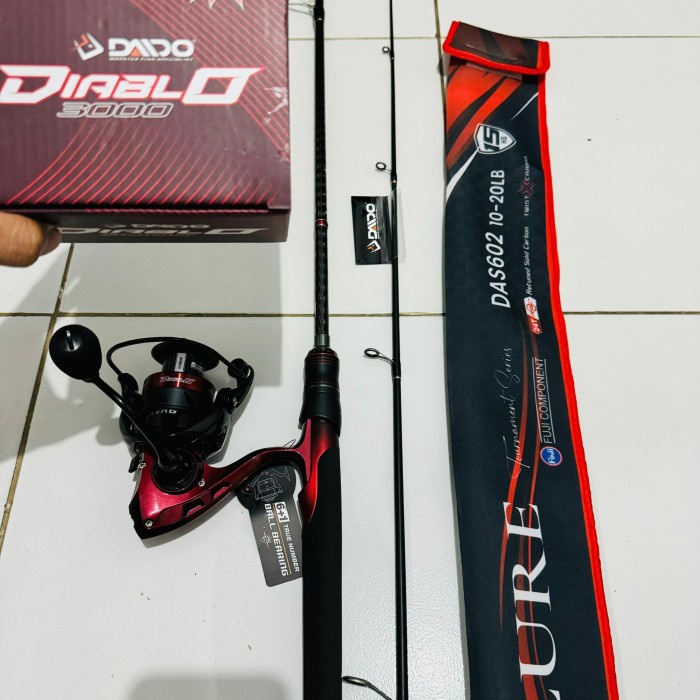 JORAN SATU SET GALATAMA DAIDO ALLURE REEL DAIDO DIABLO 3000 KODE 557