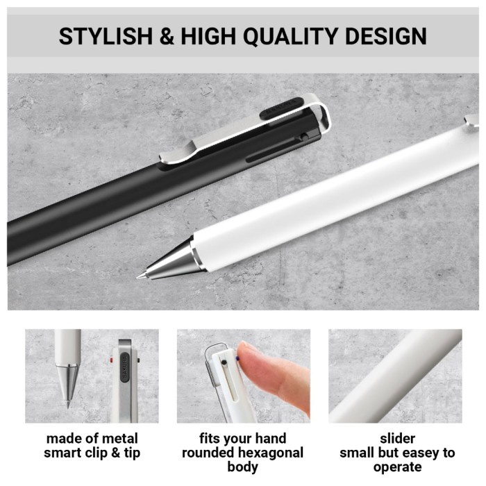 

TERBARU SAKURA BALLSIGN ID 3C MULTIPEN BALLPOINT GEL PEN RETRACTABLE PULPEN PACKING AMAN