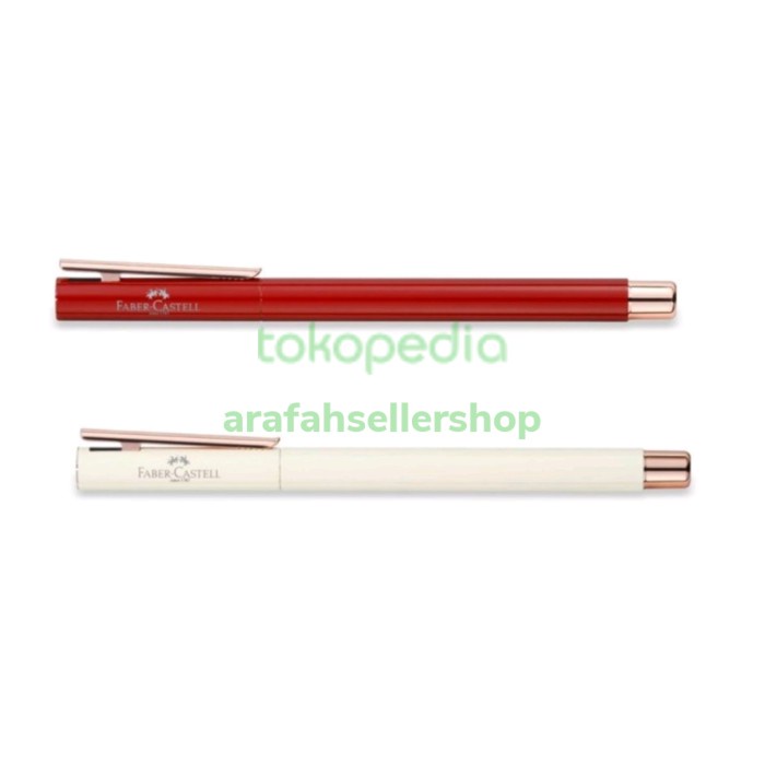 

BARANG TERLARIS NEO SLIM RED/IVORY ROSE GOLD BALLPOINT/ROLLERBALL/FOUNTAINPENPROMO PACKING AMAN