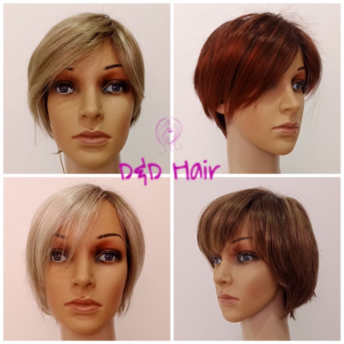 TERBARU - Wig Rambut - Wig Wanita - Half Lace Wig dan Front Lace Wig - Wig Warna