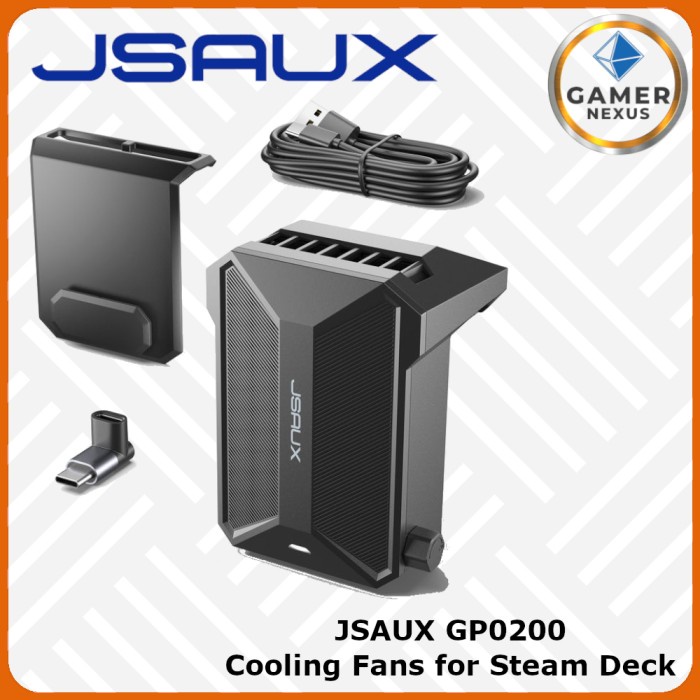 NEW JSAUX GP0200 Cooling Fans Steam Deck External Cooler Adjustable Speed