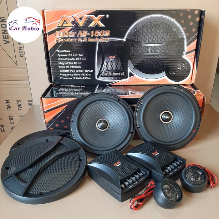 TERLARIS PAKET AUDIO SPEAKER AVX CYBER ( SPLIT AVX + COAXIAL AVX )