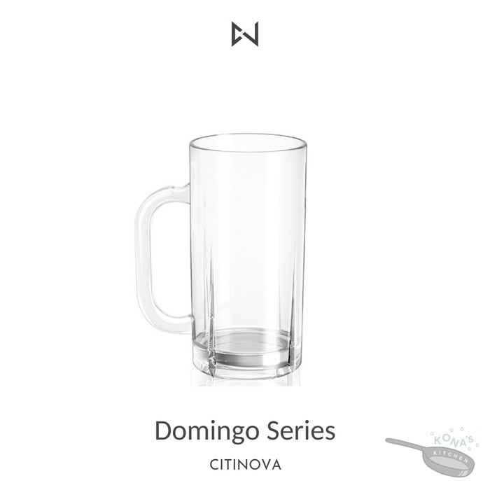 Citinova Domingo 550 ML Set - 6 Pcs (DOMINGO) / Gelas Kaca Citinova Seri Domingo (6 Pcs)