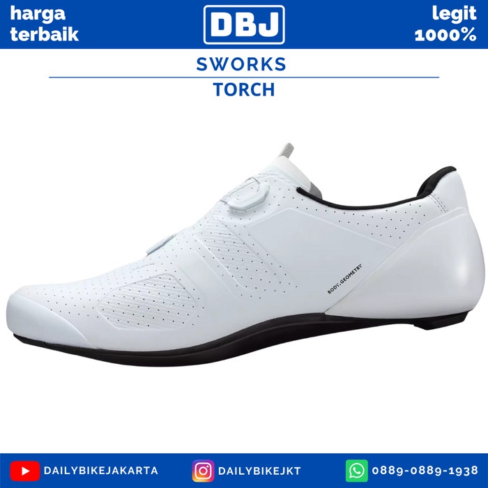 Sepatu Sepeda Roadbike Sworks Torch Sepatu Cleat Roadbike