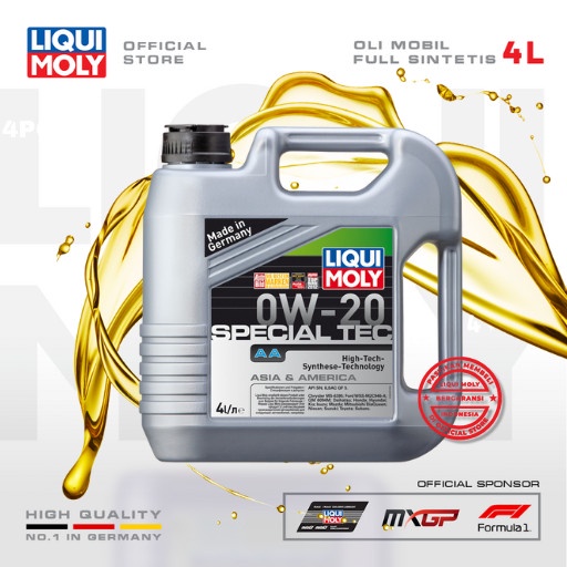 Liqui Moly Special Tec Aa 0W-20 4L - Oli Mobil 9705