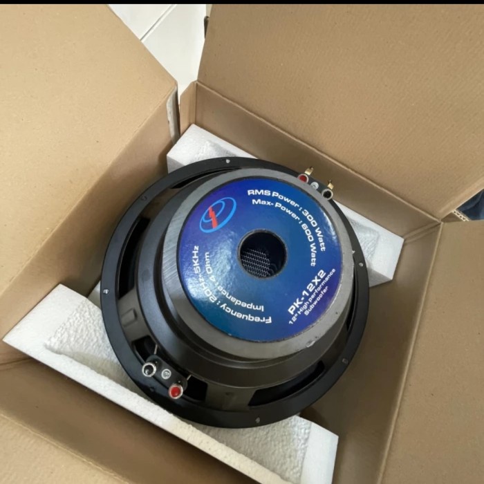 subwoofer PROKICK pk 12x2 subwoofer mobil murah 12 inci