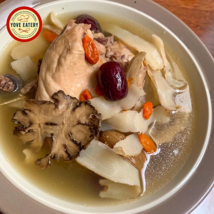Ayam Tim Obat / Premium Herbal Chicken Soup / Sop Ayam Kampung