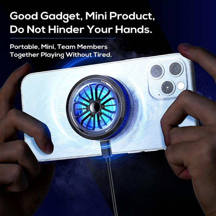 CUCI GUDANG C60 Magnetic Fan Cooler Accessories for Universal Gaming Phone Cooler Pendingin Hp