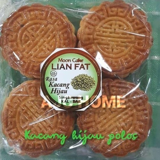 

MOON CAKE LIAN FAT KC HIJAU ISI 4 / MOONCAKE LIAN FAT KC HIJAU ISI 4 KODE 1158