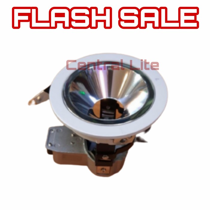 Terlaris- Lampu Downlight Halogen Rise 2011 Kap Lampu Spotlight Mr 16 Pinhole