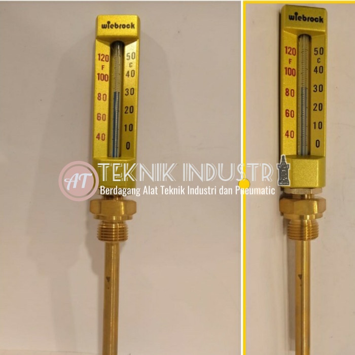 Thermometer 0~50 derajat Wiebrock